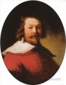 Retrato de un hombre barbudo Rembrandt